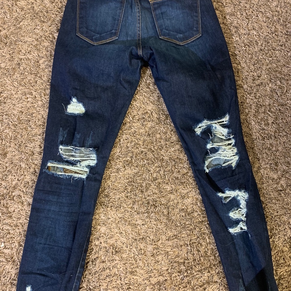 Bridge by gly front and back destructed jeans